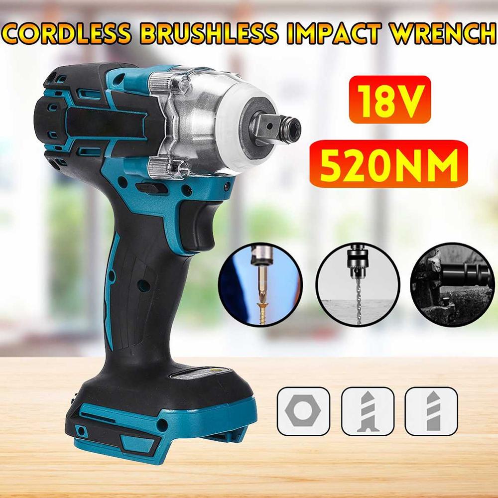 18V 3 In 1 Electric Cordless Impact Drill 13mm 2-Speed Rechargable Electric Screwdriver Drill Li-Ion Battery For Makita Battery
