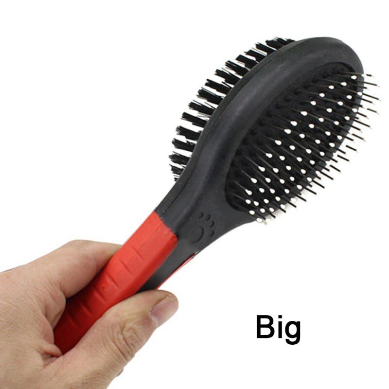 Pet grooming Tool Double Sided Dog Cat Comb Pet 2 Faces Brush Pet Dog Puppy Dog Grooming For Long & Short Hair
