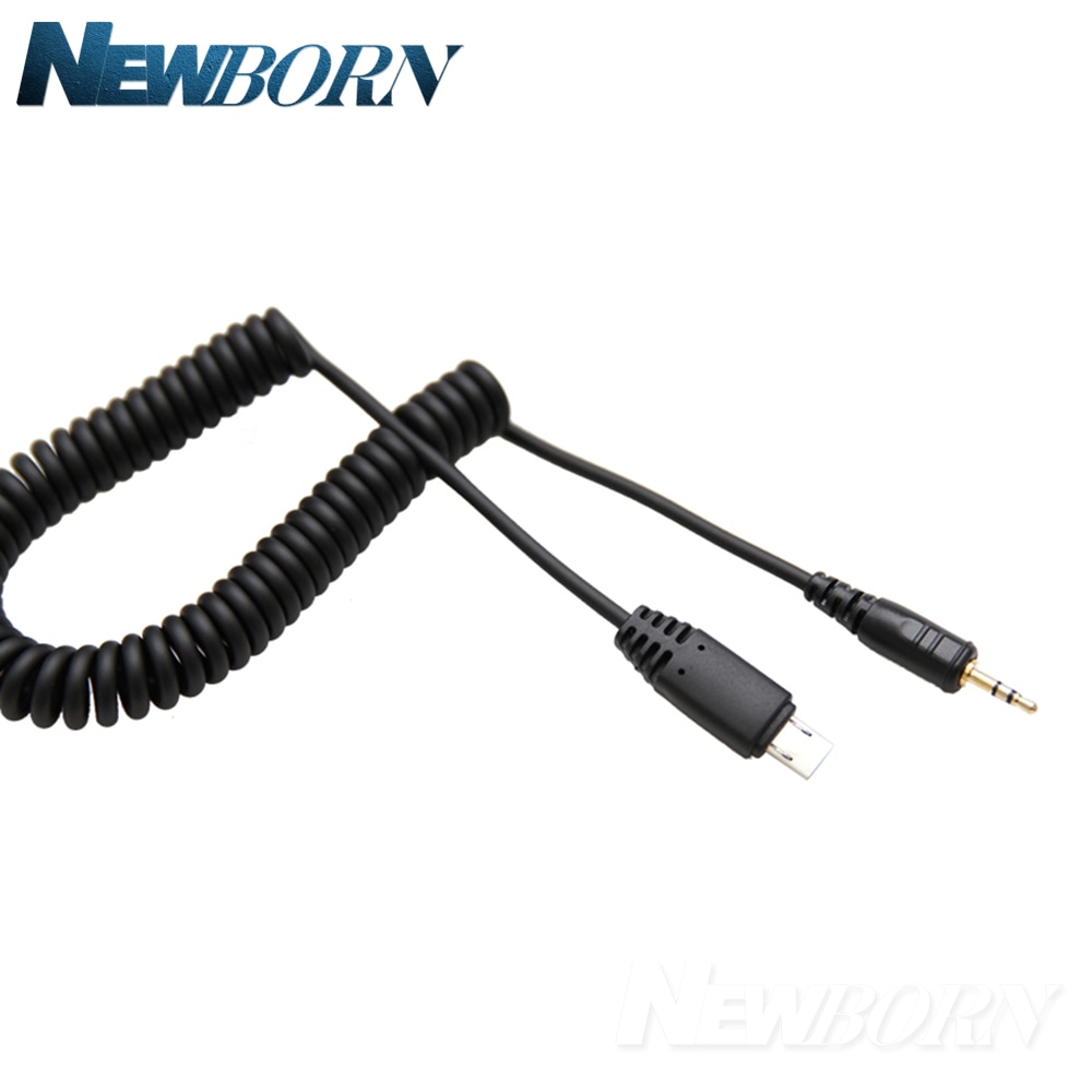2.5mm-S2 Afstandsbediening Sluiter Connect Kabel Cord Voor Sony A58 A7R A7 A7II A7RII A7SII A7S A6000 A5000 a5100 A3000 A6300