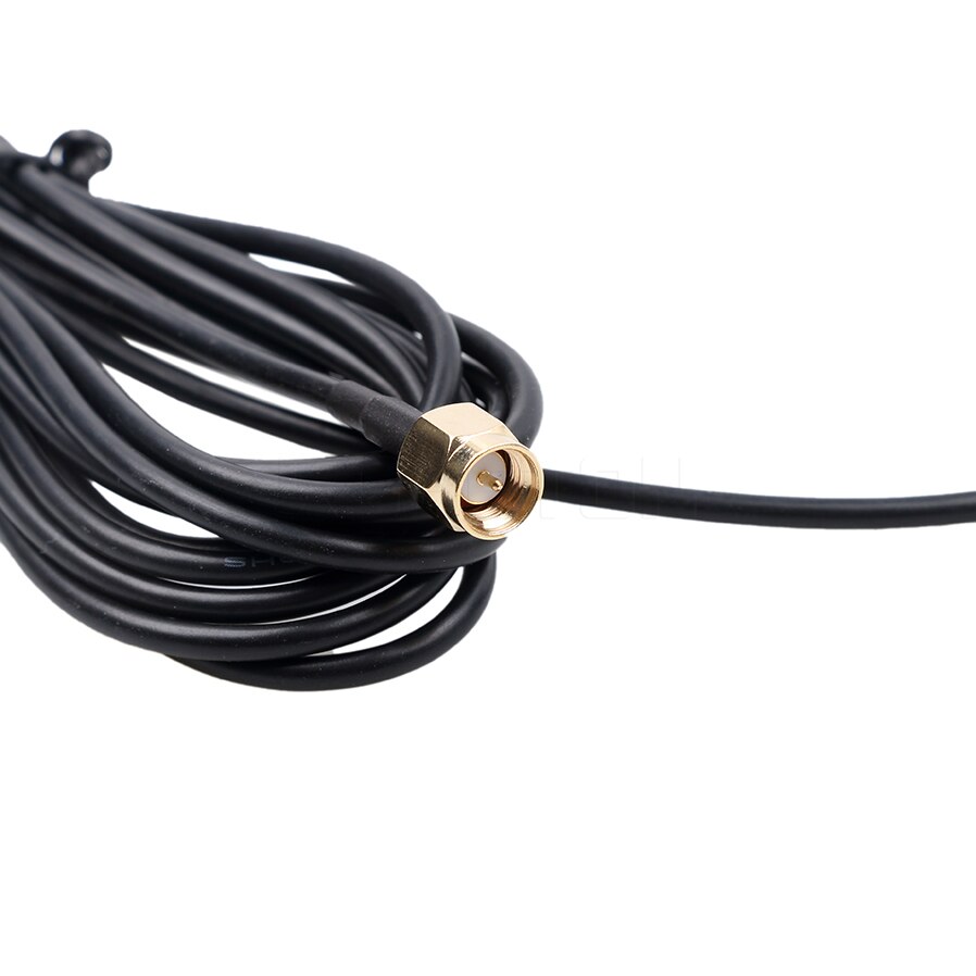 kebidumei GPS Active Remote Antenna 3M Mini GPS receiver Antenna Amplification DVD Navigation SMA Interface Connector