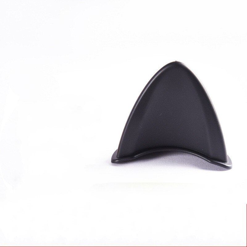 Leuke Motorhelm Kat Oren Universele Elektrische Auto Helm Decoratie Styling Stickers Helm Accessoires: black