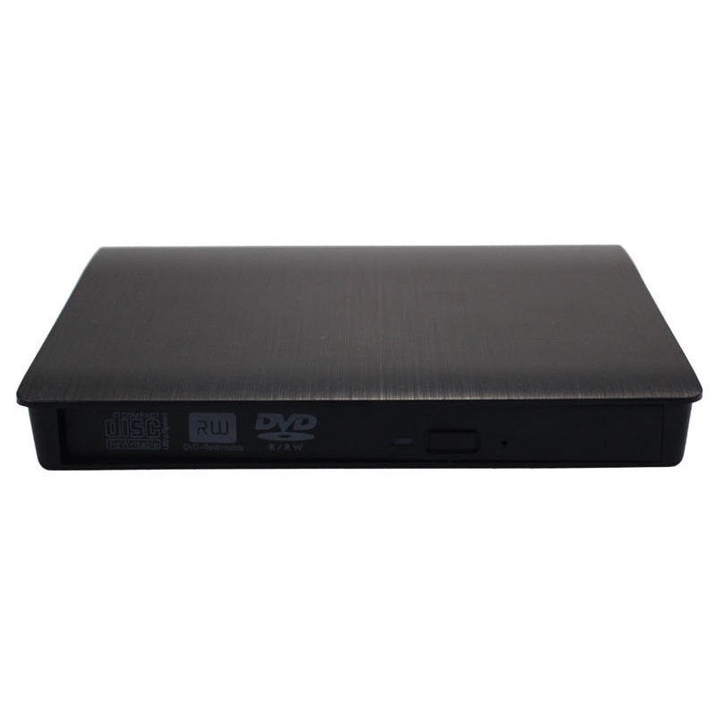 USB 3.0 Mobile External Case For 12.7mm SATA CD DVD BD-ROM BD-RE Drive BK Useful