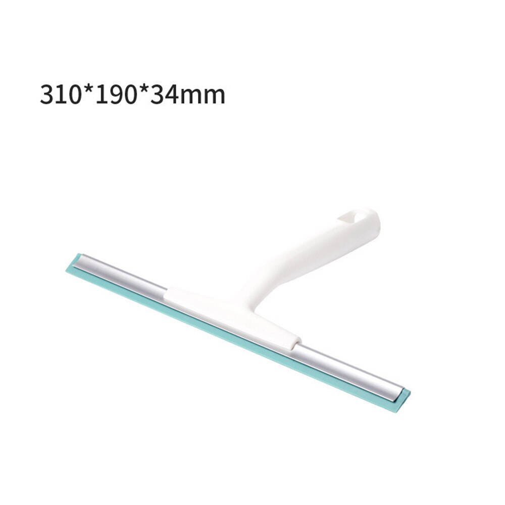 Retractable Window Squeegees Glass Cleaning Wiper Brush Soft Glass Scraper Glass Wiper Cleaner Helper Household Cleaning Tool