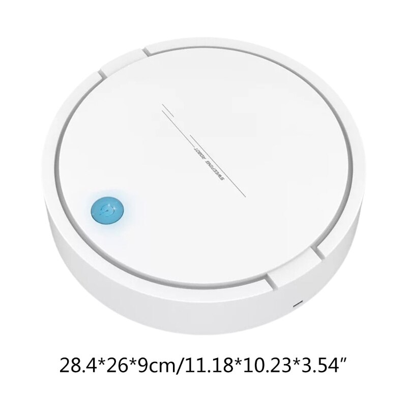 Smart Robot Vacuum Cleaner 2-in-1 Mopping Sweeper Strong Suction Automatic Clean