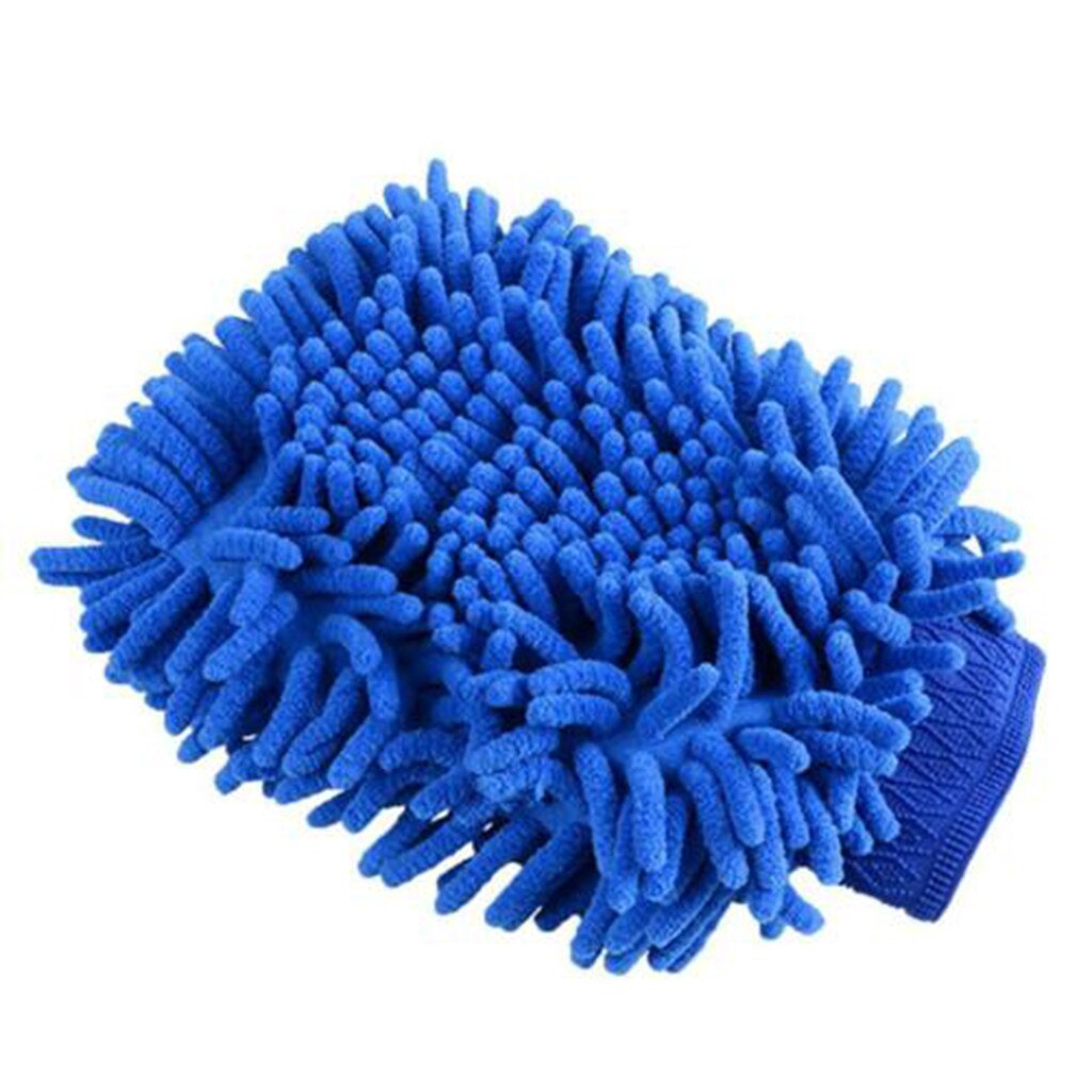 2 uds guantes de lavado de coches de microfibra esponja para limpieza de ventanas suministros de limpieza paño de toalla guantes de lavado lavadora 45