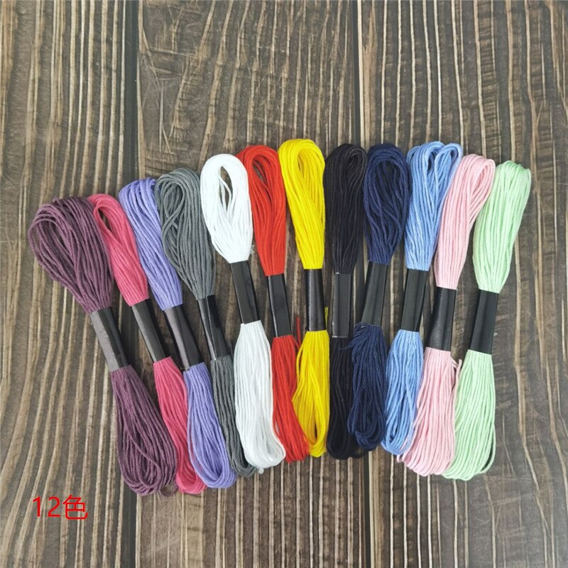 DMC Thread Embroidery Cross Stitch Threads Crafts Cotton Premium Cross Stitch Threads Home Arts &amp; Crafts Sewing Skeins Crafts: 12pcs