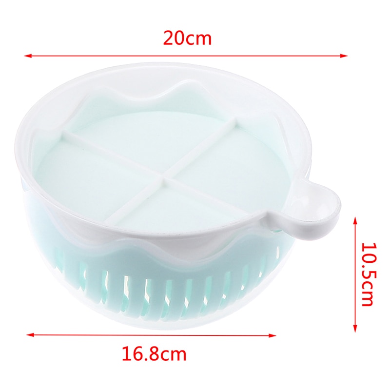 3 In1 Multifunctionele Slakom Fruit Groente Snijden Kom Keuken Gadget Fruit Chopper Snijmachines Cutter Salade Maker