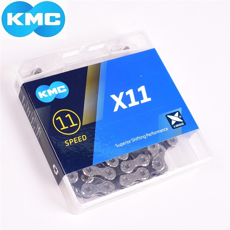 KMC Bike Chain 8/9/10/11 speed Chain MTB Bike Cassette Chains 116/118 Links Bicycle Parts Fits Shimano SRAM