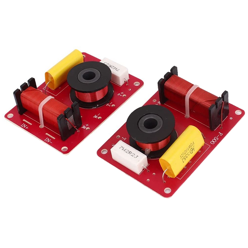 2 Pcs Crossover 130W One High And One Low Crossover Car Audio Two Crossover DIY Audio Accessories