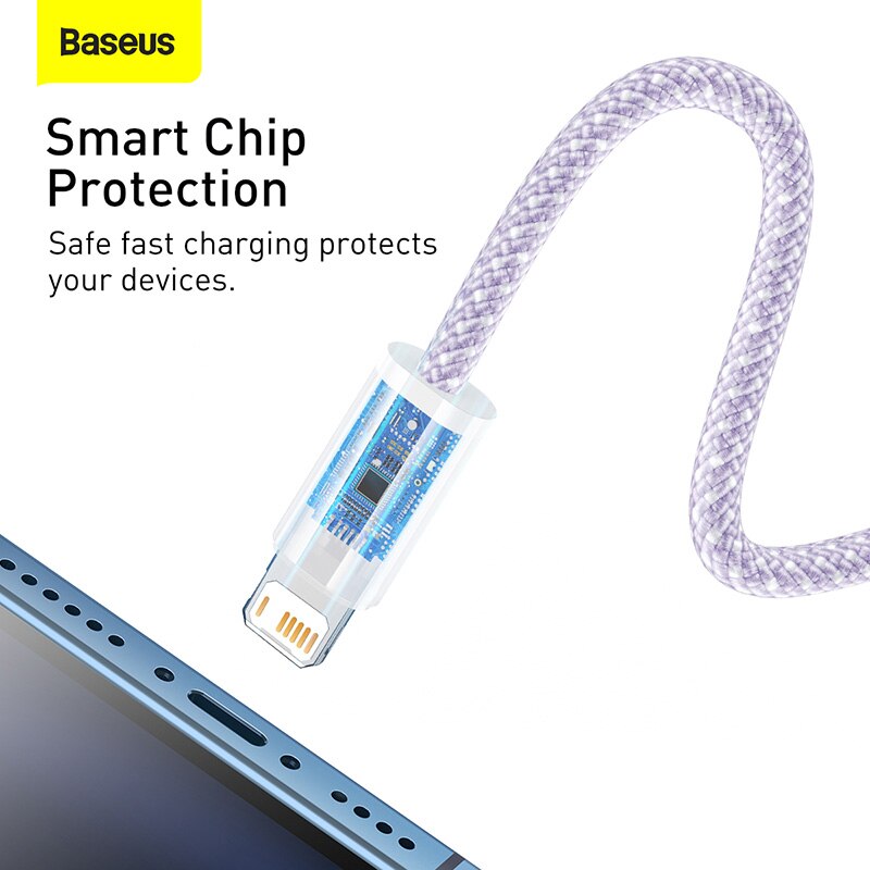 Baseus Usb Kabel Voor Iphone 13 12 11 Pro Max X Xs Xr 8 7 2.4A Snel Opladen Telefoon Data draad Koord Voor Ipad Usb Lader Kabel