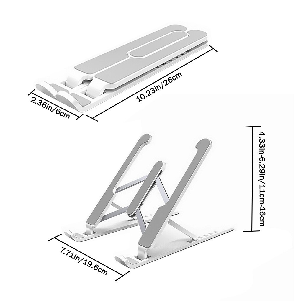 Verstelbare Opvouwbare Laptop Stand Antislip Deskt... Grandado
