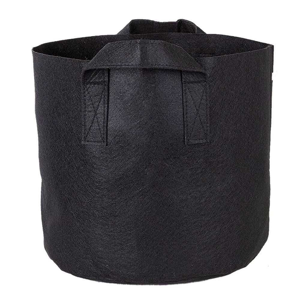 1pc Black Garden Plant Grow Bag Vegetable Flower Pot Planter DIY Potato Garden Pot Plant Eco-Friendly Grow bag