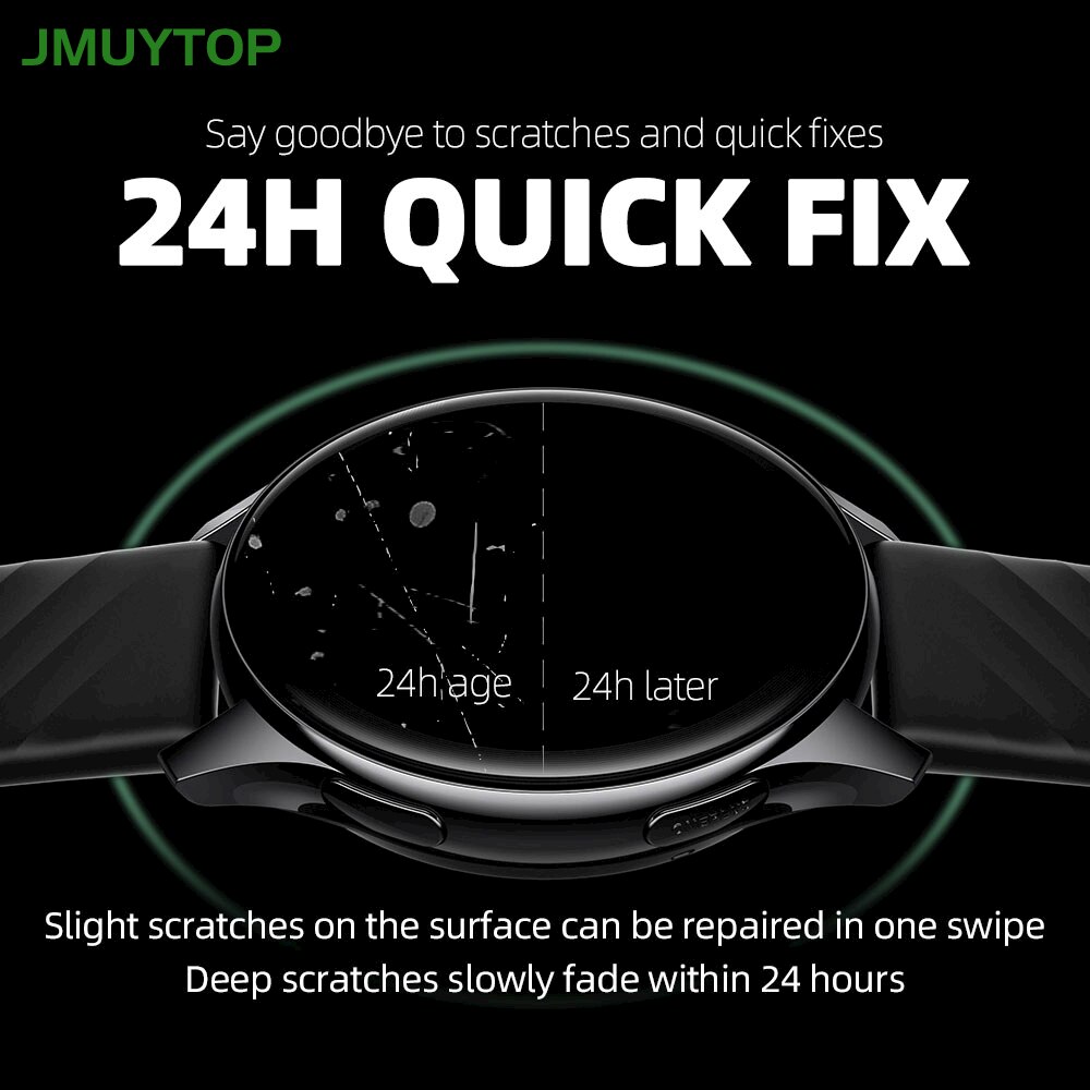 JUMTOP HD Screen Protector For Xiaomi Watch Color Strap MiWatch Smart Watch Full Soft Protective Glass For Xiaomi Mi Watch Film