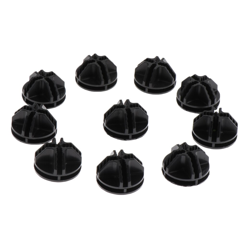 10 Pack Plastic Connectors Wire Cube Plastic Connectors Mesh Snap Organizer Grid Cube Organizer Connector for Wire Shelving