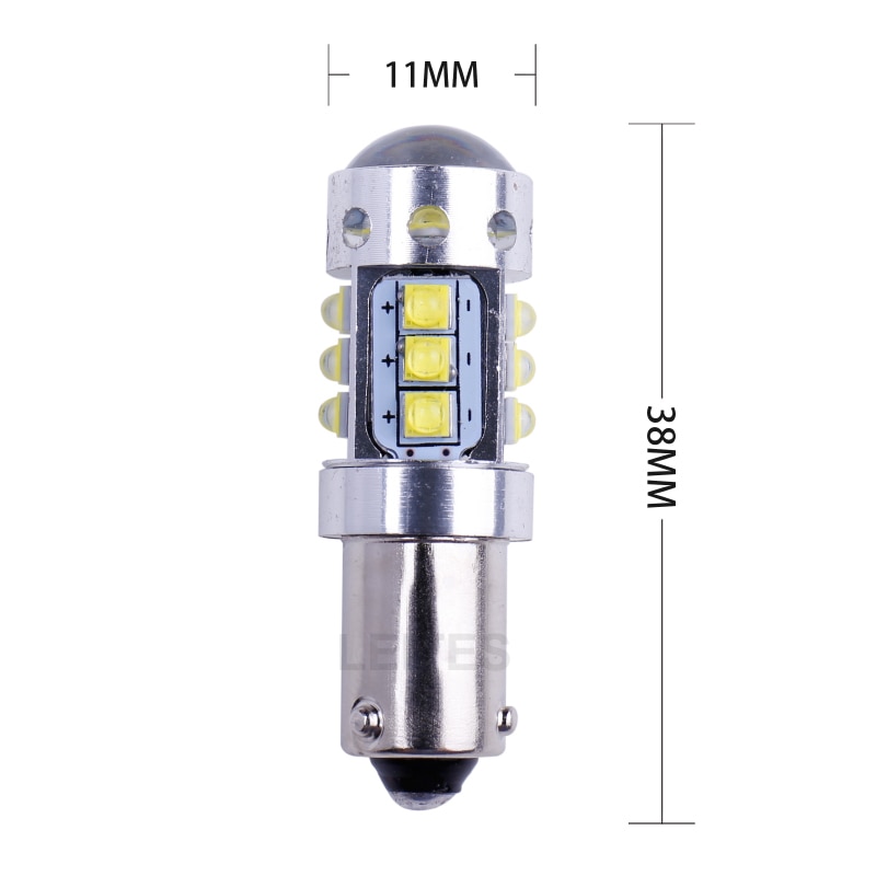 2Stck Canbus Error kostenlos Bucht9S BA9S BAX9S H6W H21W T4W XBD Chips LED umkehren Beleuchtung Parken Beleuchtung 80W Weiß