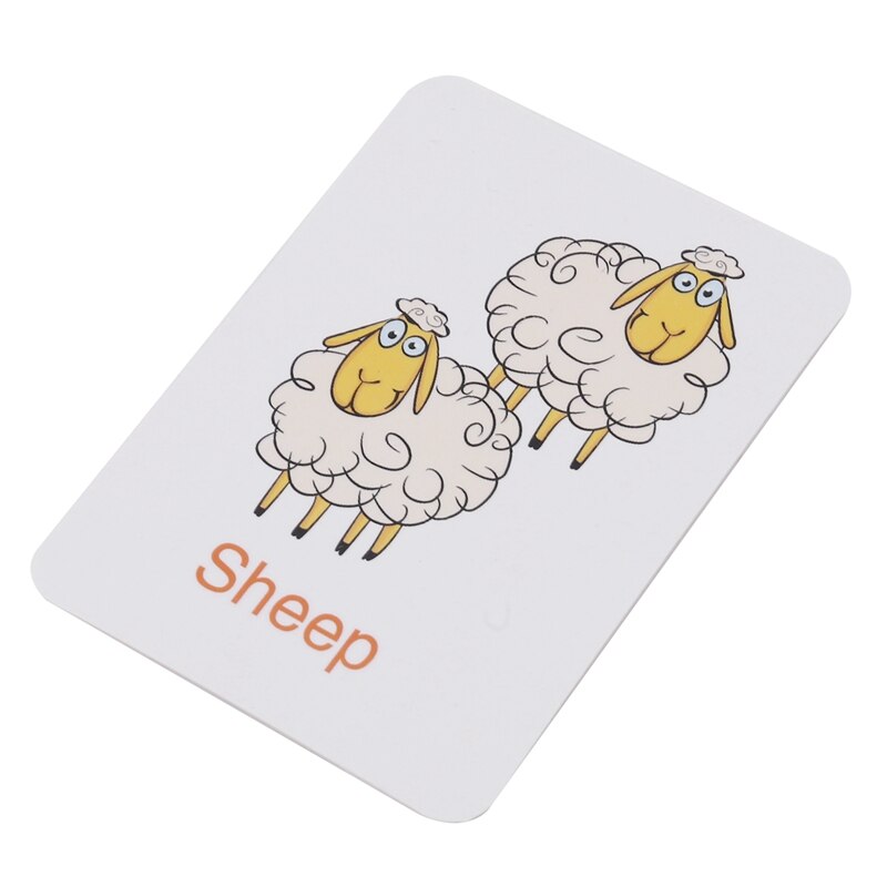 Anti-Tear Flash Cards Learning Alphabet Puzzle Cards, Matching Puzzle Cognitive Early Educational Learning Toys Mental Storage B