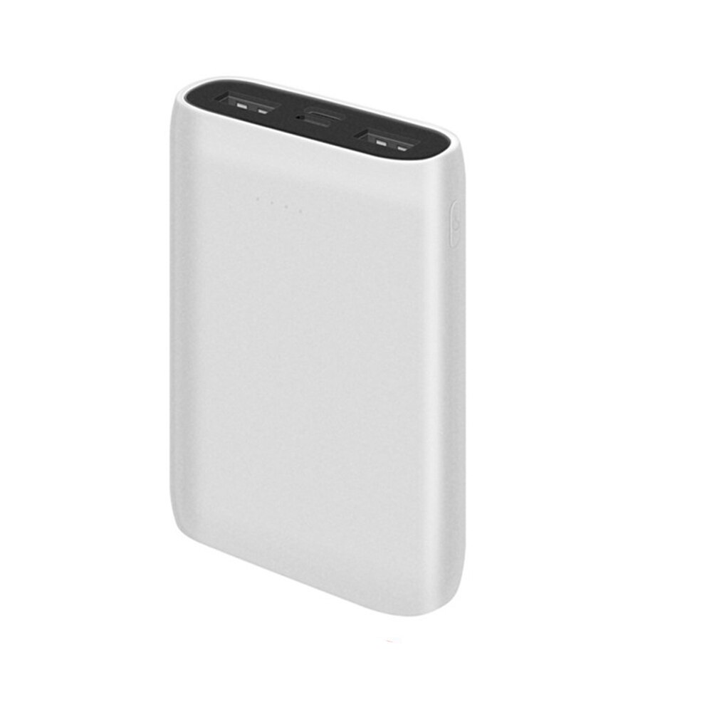45000Mah Mini Power Bank Mobiele Telefoon Draagbare Opladen Led Digitale Display Usb Externe Batterij Power Bank Voor Xiaomi Iphone: White-10000mah