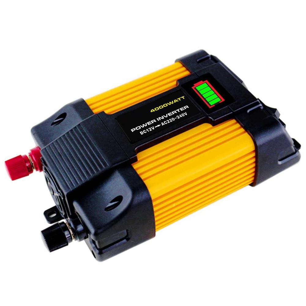 12V zu 220V/110V Auto Power Inverter Konverter Ladegerät Adapter Dual USB Spannung Transformator Geändert Sinus welle