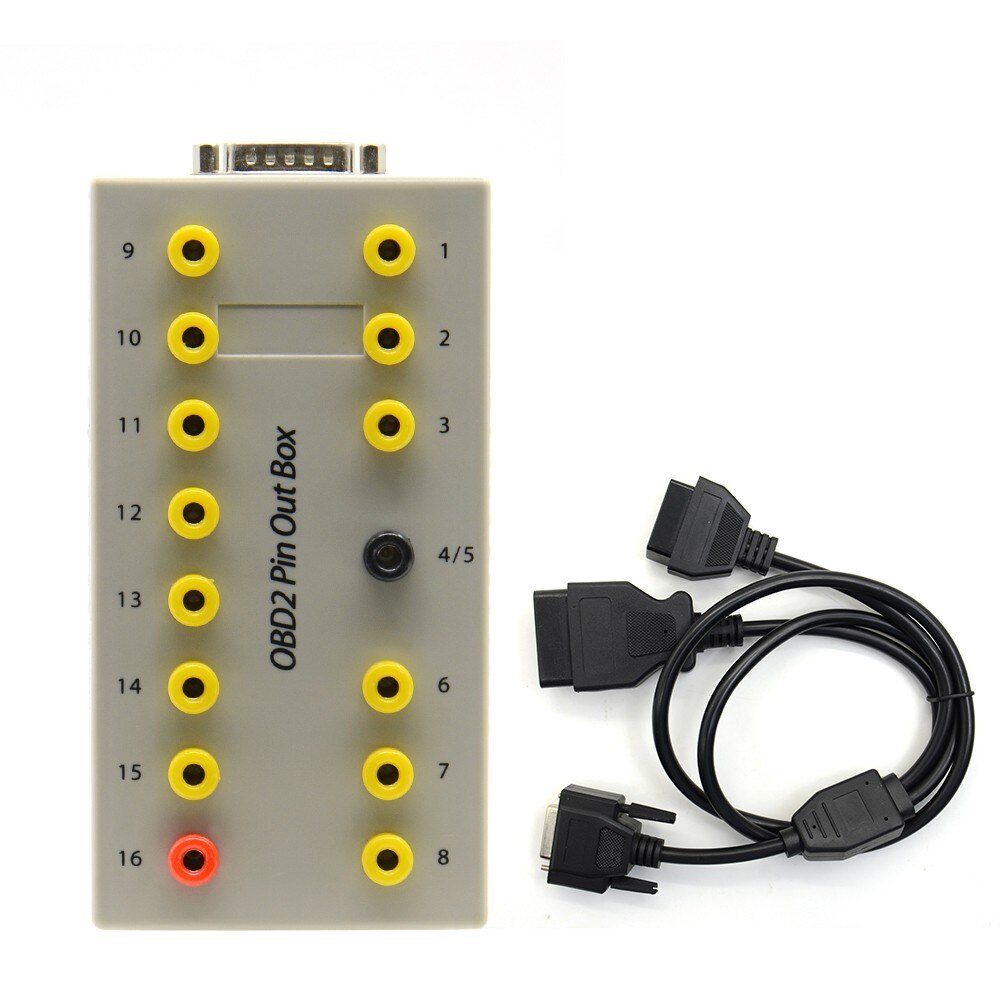 Obd2 Pin Out Box Breakout Box Tester Diagnostic obd2 Pin Connector Cover All Test Points