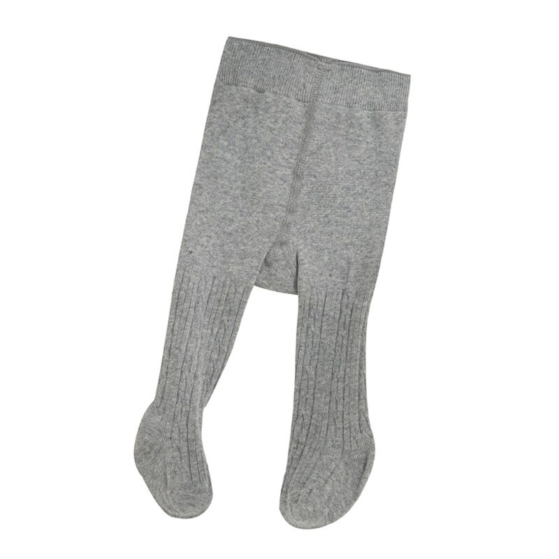 Kinderen lente herfst winter panty's katoenen baby meisjes panty's kinderen baby gebreide panty's: Gy / M