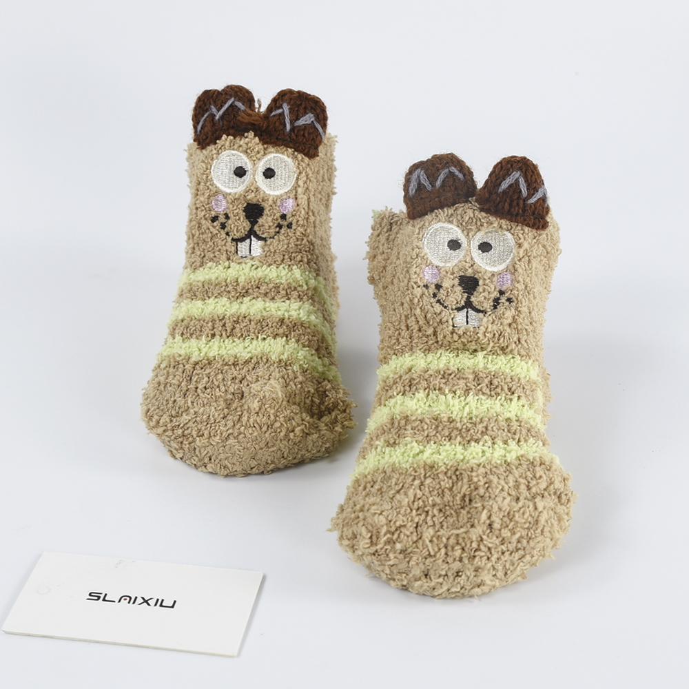 8-Styles Animal Pattern Children Socks for Kids Birthday Holidays Kawaii for Baby Infant Sock Girls Boys Toddler Clothing
