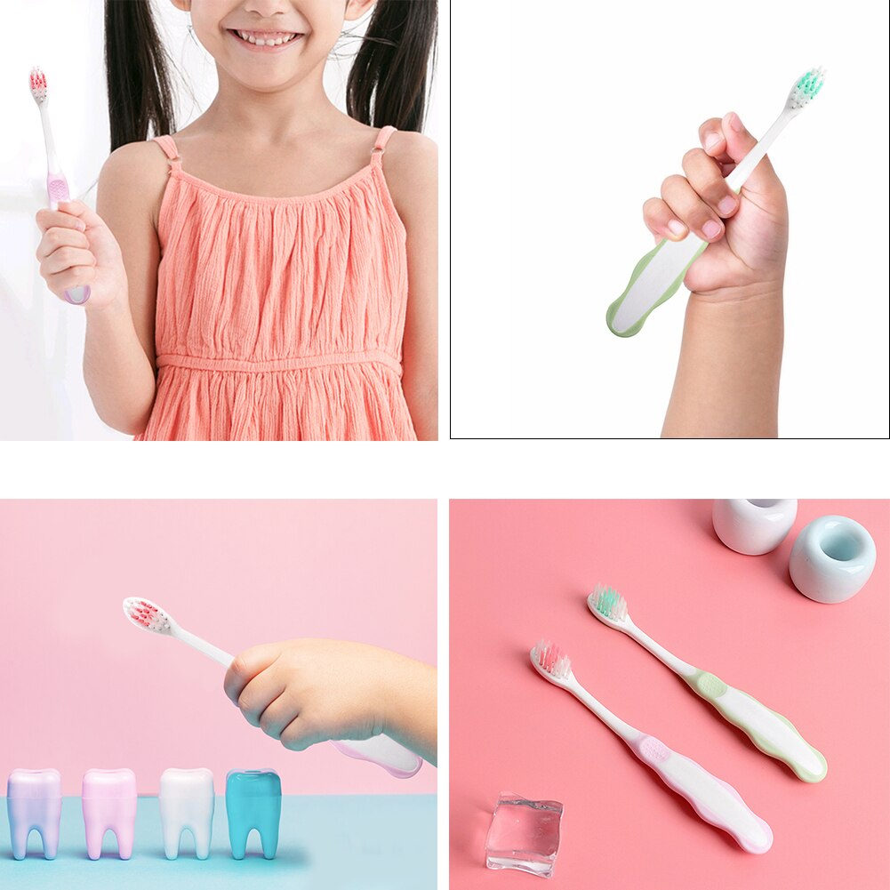 2 stuks draagbare tandenborstel, tandheelkundige verzorging, multifunctionele, praktische en handige oefentandenborstels voor kinderen