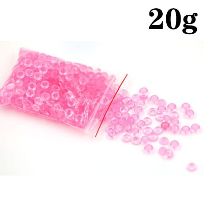 20g Bunte Perle Kugeln Hinaus Für Schleim Spielzeug Handwerk Fisch Tank Füllstoff Für Charms Hand Gum DIY Dekor Für kid Zubehör Liefert: 20g Pink