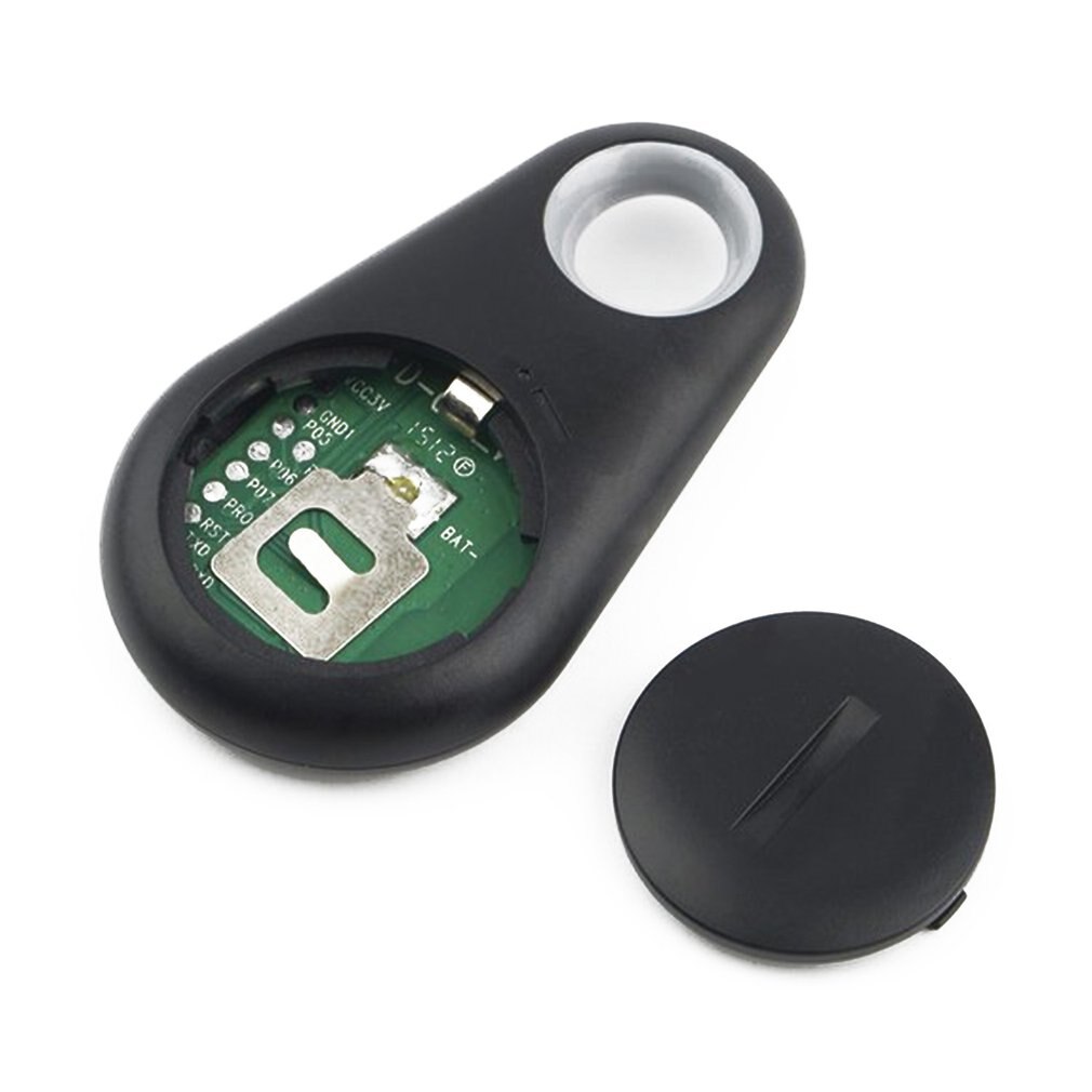 Mini localizador de gota de agua GPS Bluetooth 4,0 localizador de llave perdida portátil rastreador de mascotas dispositivo antirrobo de alarma de dos vías