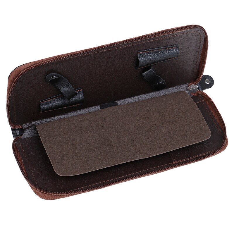 Barber Salon Holster Pouch Holder Salon Styling Tool Kit for Shear Tool bag Leather Case Hair Scissor Bag