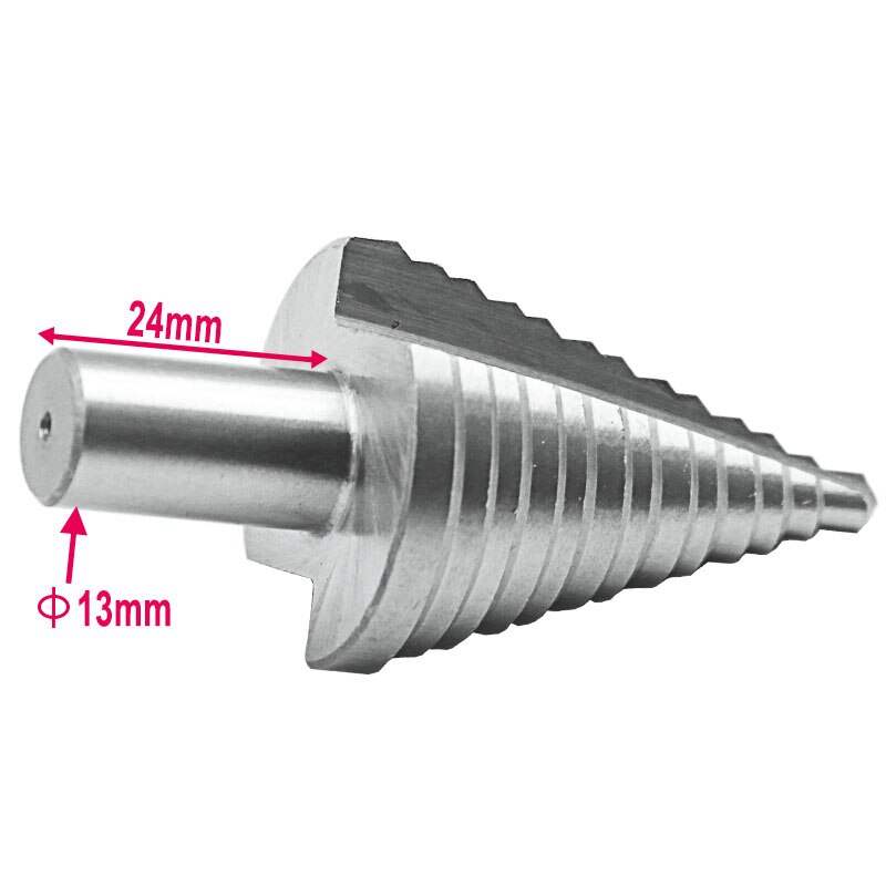 Foret étagé 5-35MM (13 étapes 5,7,10,12,15,17,20,22,25,27,30,32,35MM), Installation sur Conduit, alésoir industriel HSS