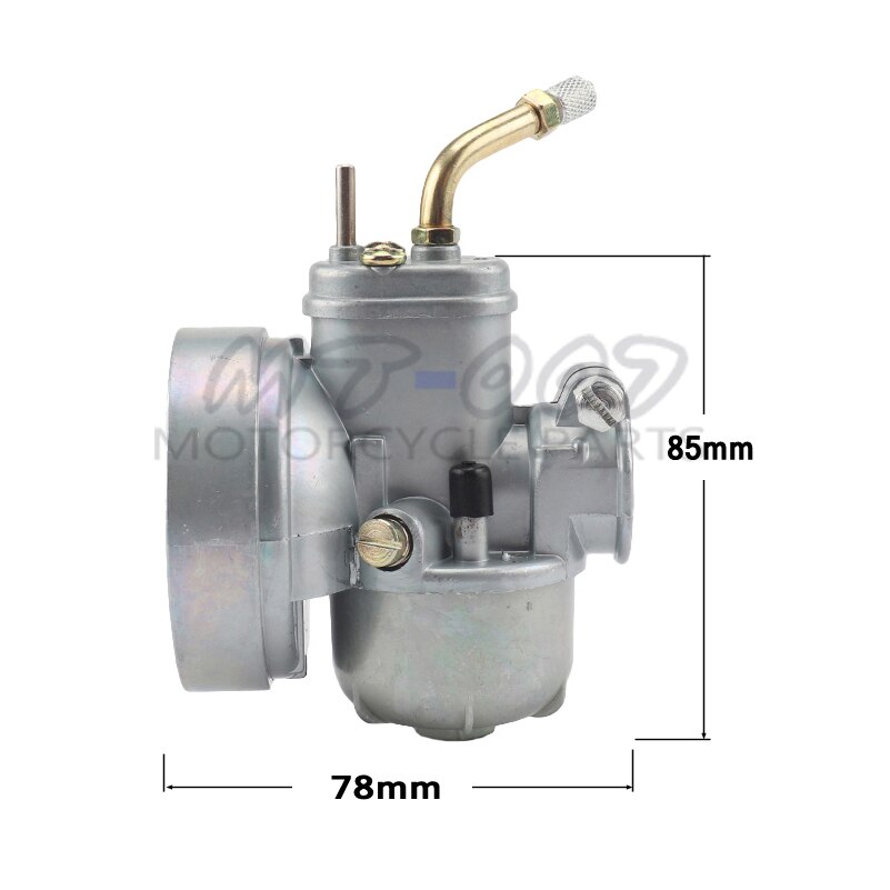 Karburator udskiftning knallert cykel fit puch 17mm carb bing stil til puch bing dax motorcykel