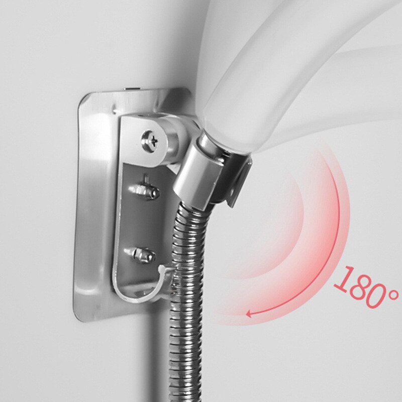 Aankomst Douchekop Holder Wall Mounted Douche Houder Badkamer Accessoire 7-Speed Verstelbare Douche Beugel Te Gebruiken: Default Title