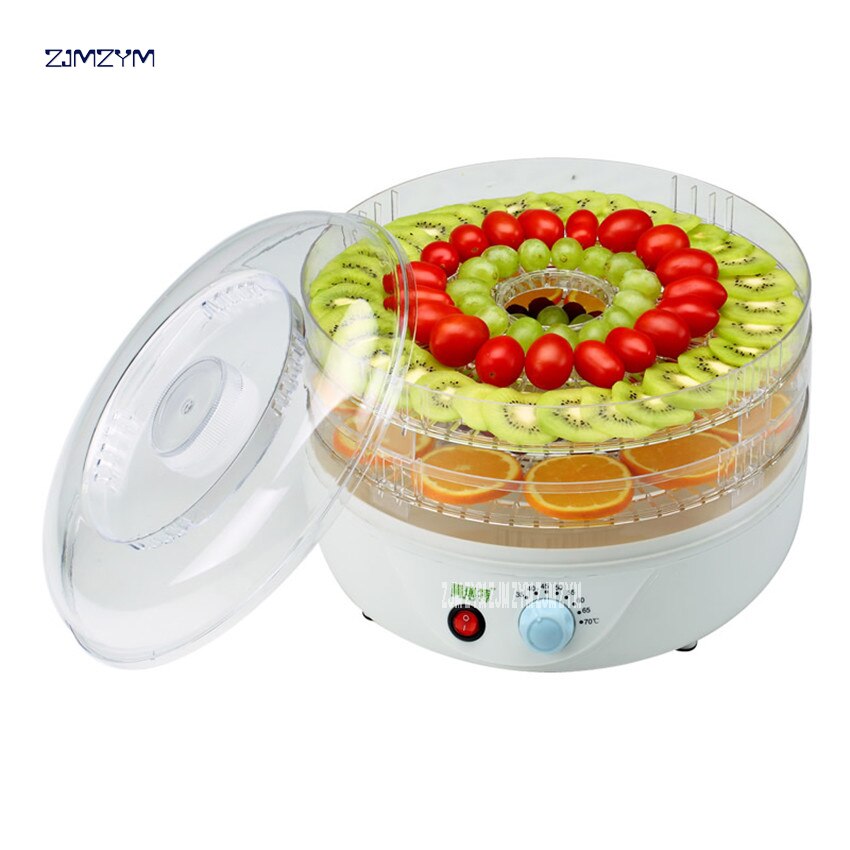 FD770B Home electric Vegetable Herb Meat Drying Machine Snacks Food Dryer Fruit Dehydrator With 5 Trays 110V/ 220V Dehydrators