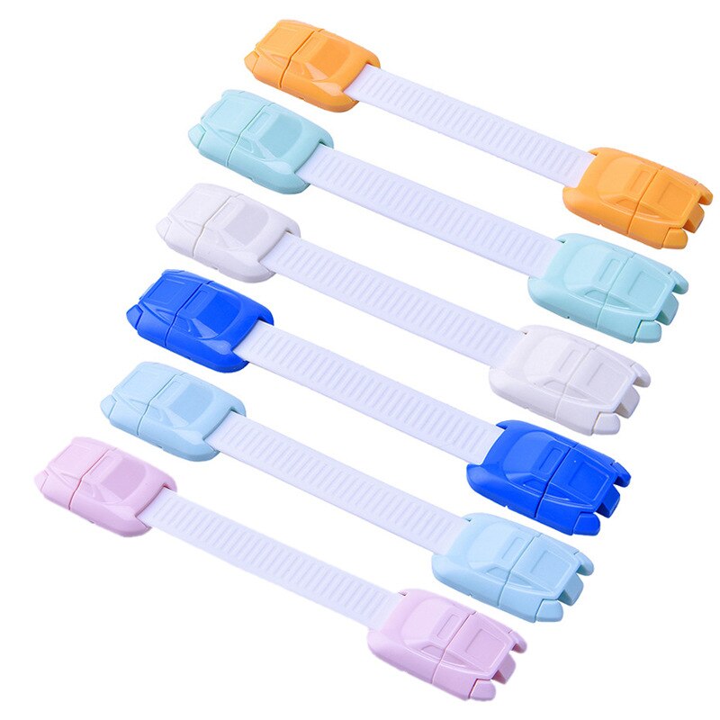 Kinderen Veiligheidssloten Multifunctionele Baby Bescherming Lade Kastdeuren Lock Cartoon Knop Beveiliging
