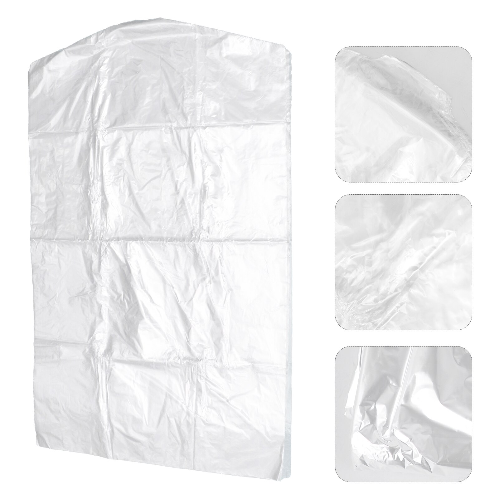 50 pcs 60*100cm Clothes Dust Cover Disposable Garment Dust Shield Garment Suit Bag: Default Title