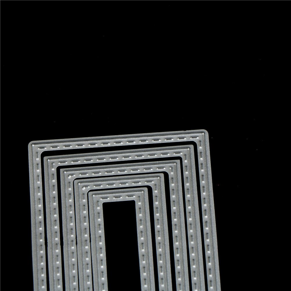 5Pcs Banner Metal Cutting Die Making Scrapbooking Die Stencils Release Tool for DIY Paper Carft Releasing Paper Cuts