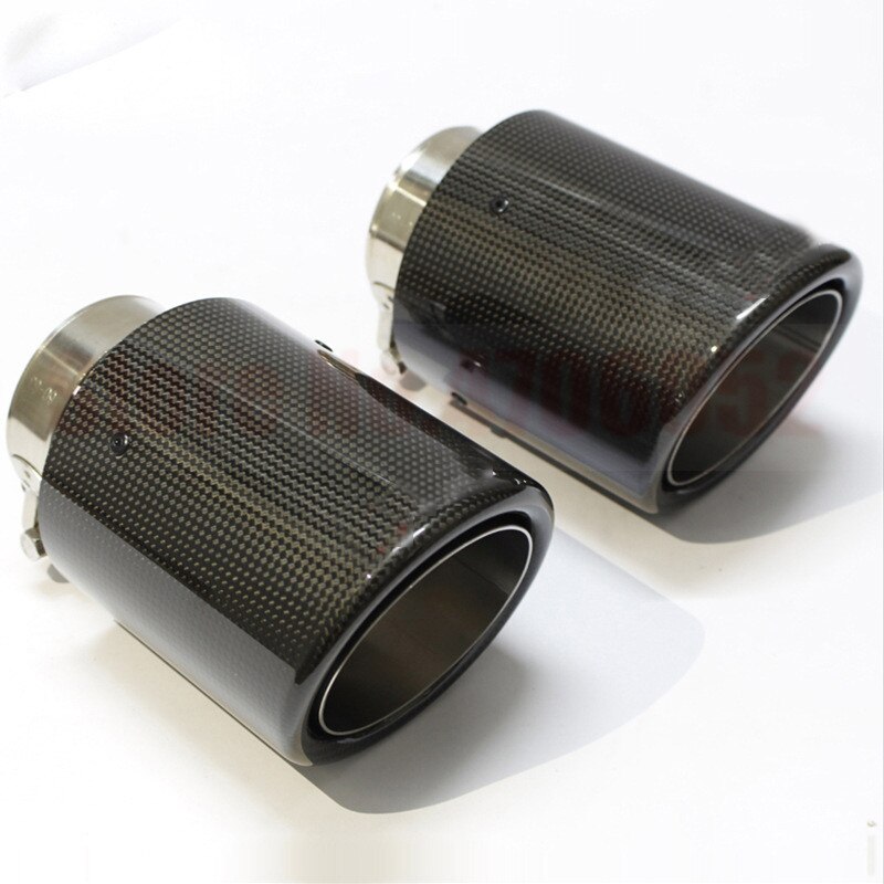 Embout de silencieux d'échappement décoratif universel Akrapovic, en acier inoxydable, brillant, 1 pièce, pour voiture