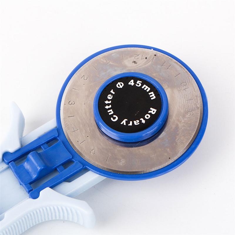 1Pc Cloth Cutter Cloth Material Tailor Rotary Cloth Patches Cutting Wheel Cutting Machine Clipper Cutter