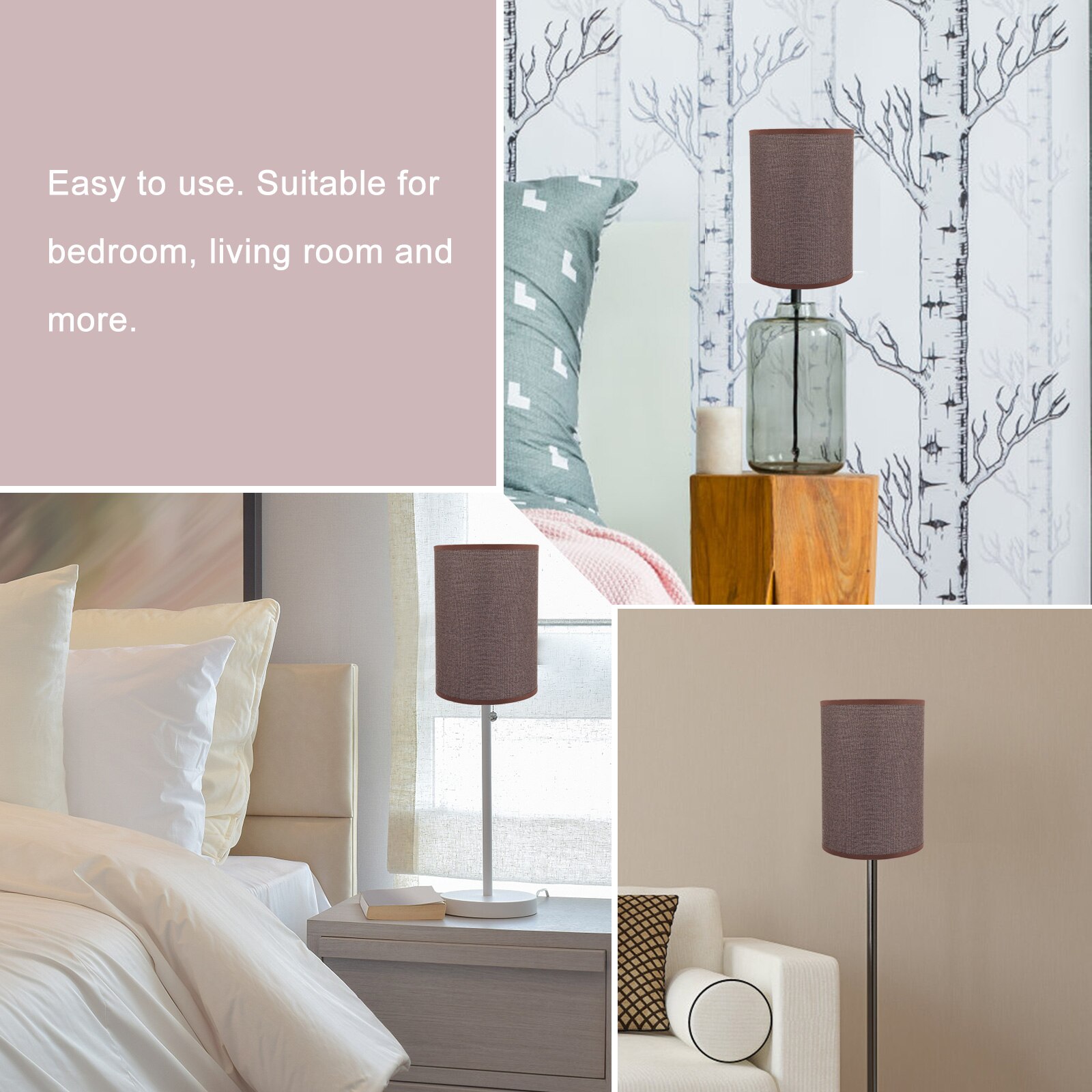 Zylinder Licht Schatten Lampe Schatten für Tisch Lampe Anhänger Licht Abdeckung Lampe Abdeckung