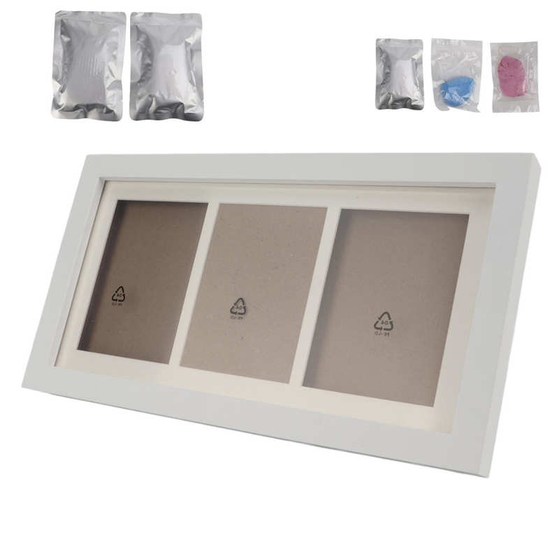 Paw Print Frame Kit Memorial Paw Print Keepsake Kit for Cats