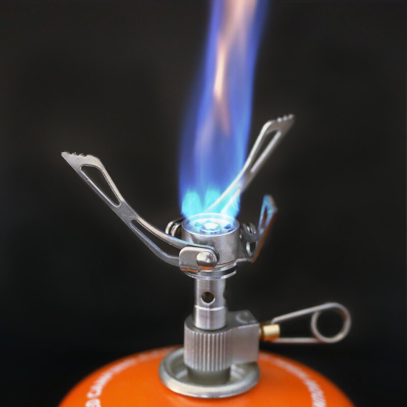 Tiartisan mIni rocket stove portable Installation camping stove burner stainless steel foldable gas stove