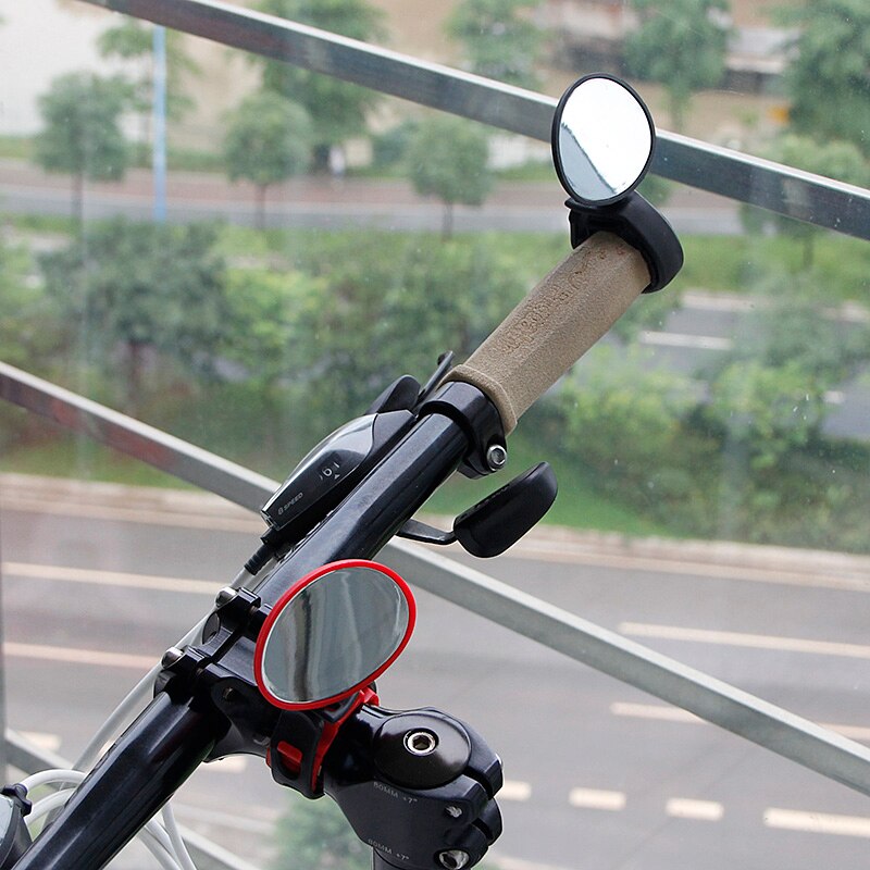 Cykel blindspegel spegel glas cykel styr backspegel universell mtb vägcykel justerbar cykelspegel