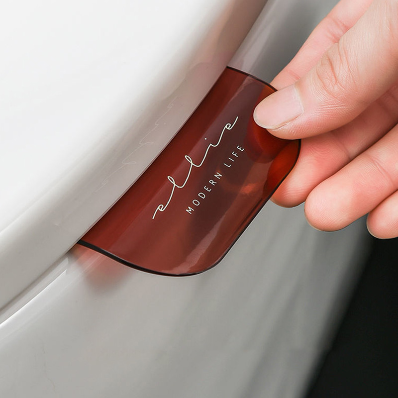 Portable Nordic Transparent Toilet Seat Lifter Toilet Lifting Device Avoid Touching Toilet Lid Handle WC Bathroom Accessories: A-1