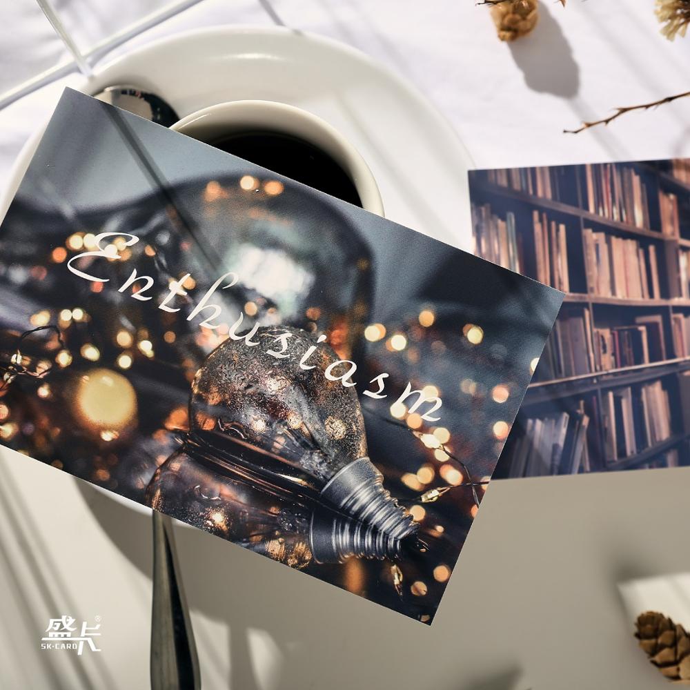 30 Sheets/Set Travel of Time Postcard Aesthetic Photography Series Greeting Card Message Card Birthday Card