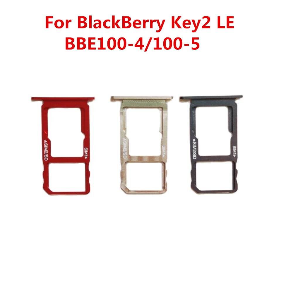 Emplacement pour carte SIM de remplacement, support de plateau pour carte SD, pour BlackBerry Key2 LE KEY 2 LE BBE100-4/100 – 5