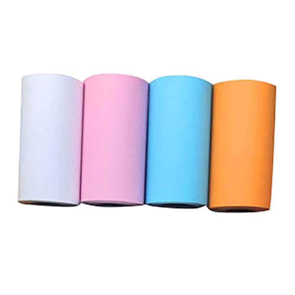 4 Rolls Thermal Paper Roll 57*30mm Clear Printing For Pocket Thermal Printer For Mini Photo Printer Picture Travel Office Items