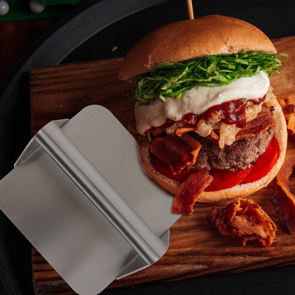 1pc Burger Patty Maker Steak Press Stainless Steel Smash Burger Presser