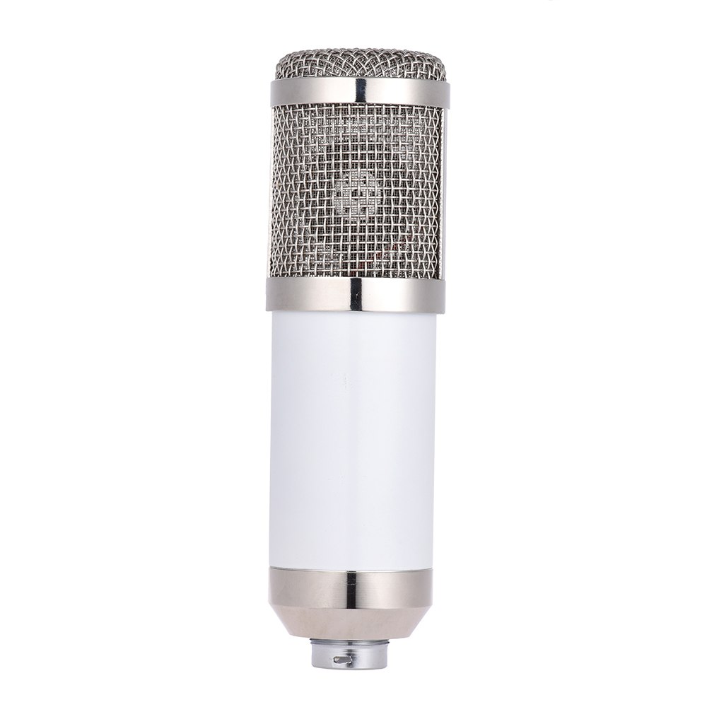 Estúdio profissional Microfone Condensador Broadcasting Gravação Mic Set Kit 3.5 milímetros