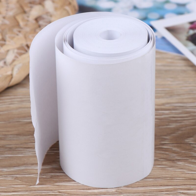 For fotoskrivere pos-maskiner 1 rull termisk trykkpapir 57 x 30mm flott
