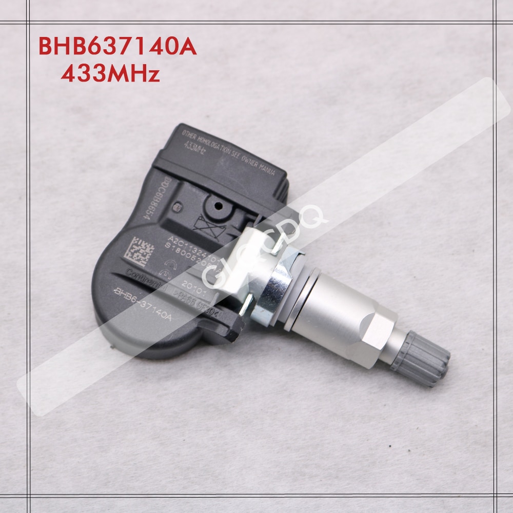 Bhb 637140a bhb 637140 däcktryckssensor för mazda 2 3 5 6 cx-5 cx5 cx-6 cx6 cx-9 cx9 mx-5 artz tpms 433 mhz bbp 337140b